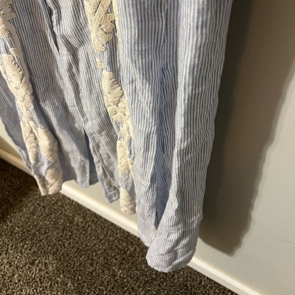 Roller Rabbit for Gorsuch Embroidered Tunic/Maxi Dress/Kurta Women’s Size Medium - Picture 6 of 10